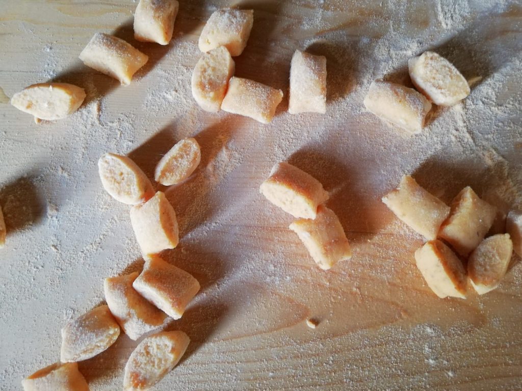 gnocchi di lenticchie rosse